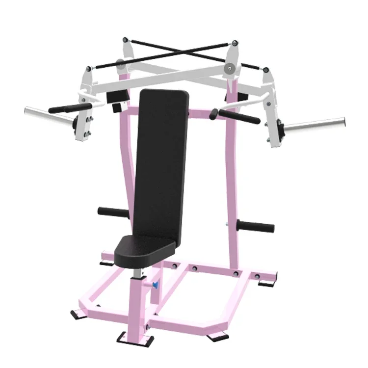 Multifunctional professional fitness equipment with shoulder press for gym.