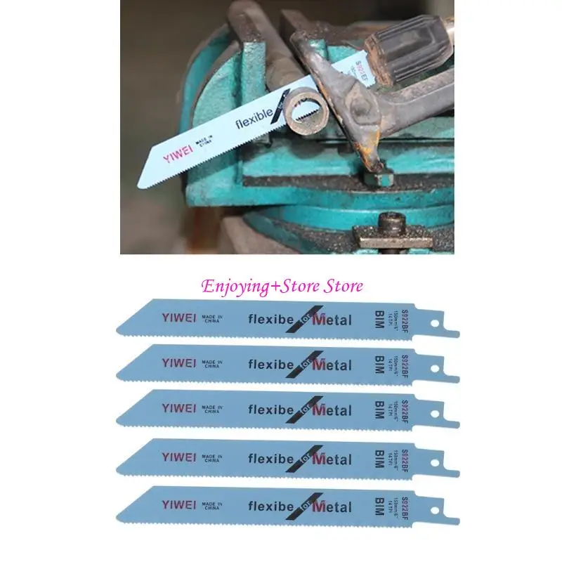 G6DA 5 PCS 152mm المتبادل المتبادل شفرة SWAND S922BF 2608656014 لقطع الخشب المعدني