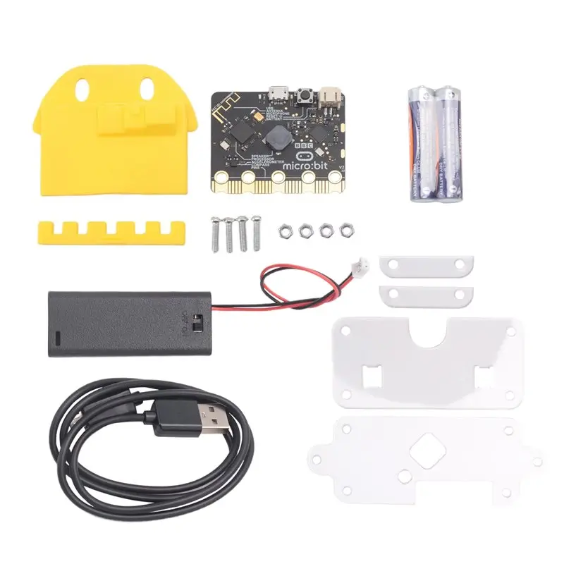 BBC Microbit Go Start Kit Micro:Bit BBC Programmable Learning Development Board With Protective Case For DIY Projects