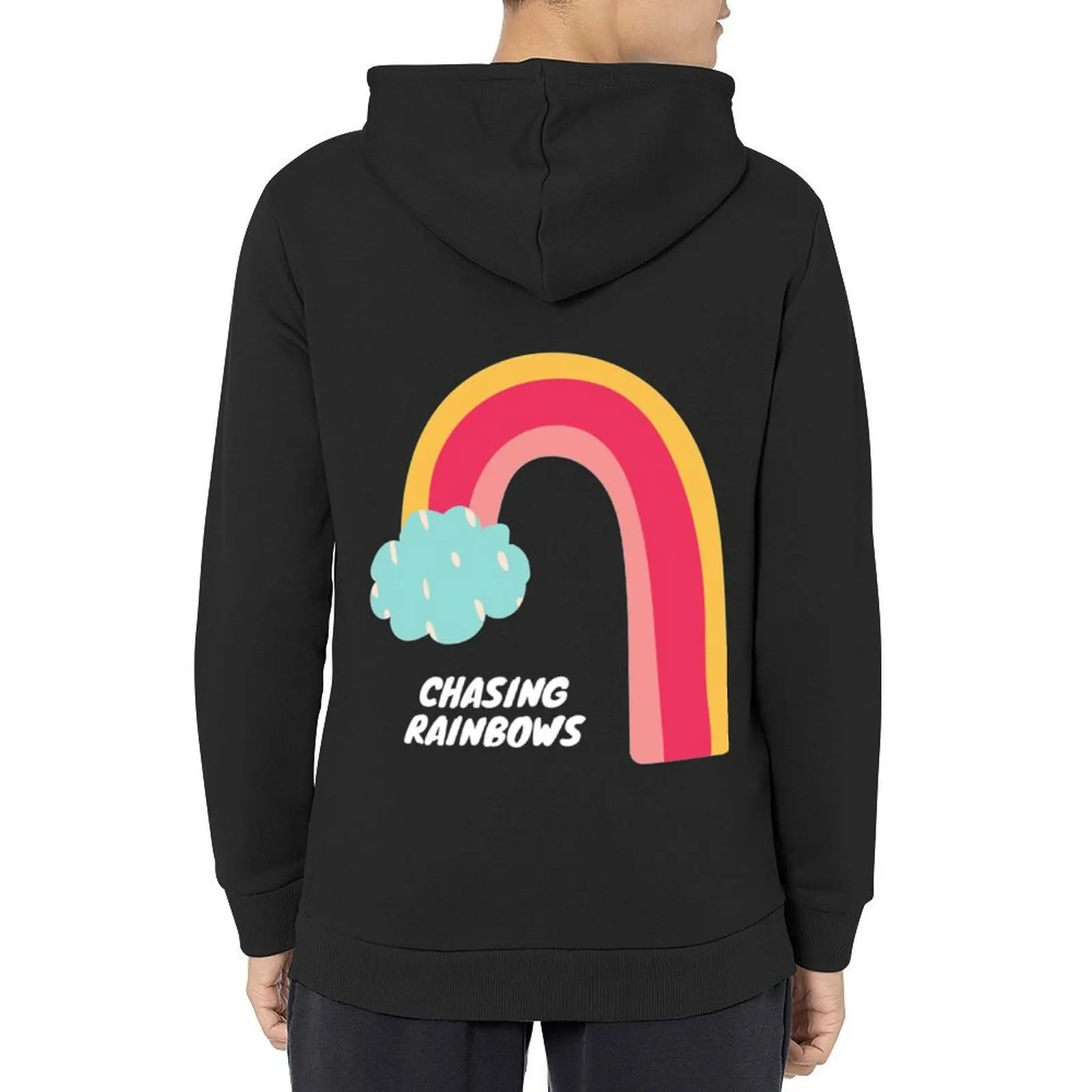 

chasing rainbows Hoodie mens designer clothes men's sweat-shirt men clothing men's sweat-shirt set hoodie for men