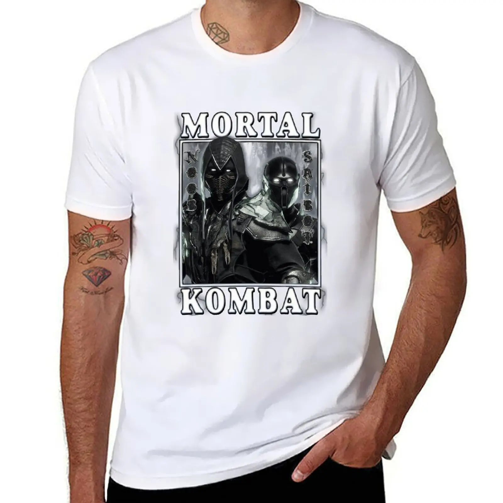 Mortal Kombat – Noob Saibot MK T-Shirt man t shirt graphic cotton t shirts high quality funny t shirts cotton T-shirt