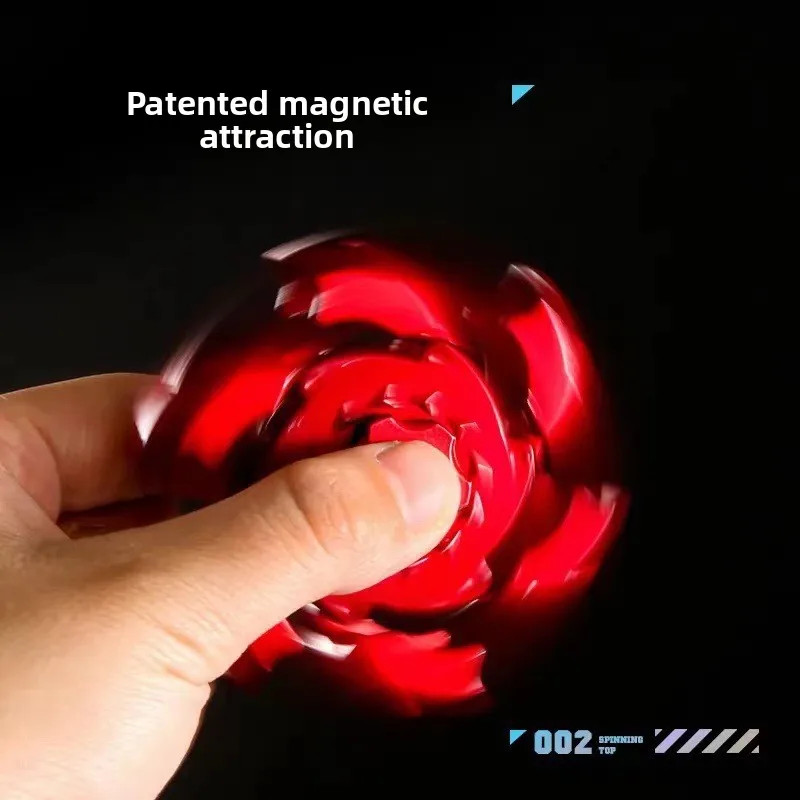 EDC تململ المتزلجون المفتوحة درع الغزل العلوي ألعاب متململة الإجهاد الإغاثة للبالغين المغناطيسي فنجر سبينر مكافحة الإجهاد اللعب