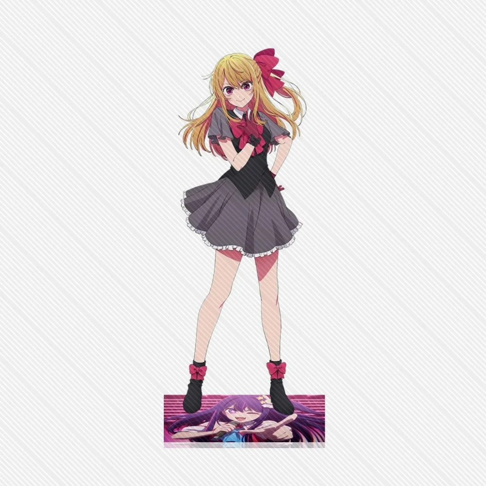 15CM Anime OSHI NO KO Acrylic Stand Model Keychain Cosplay Characters Ornament Accessories Goods Collection Christmas Gifts