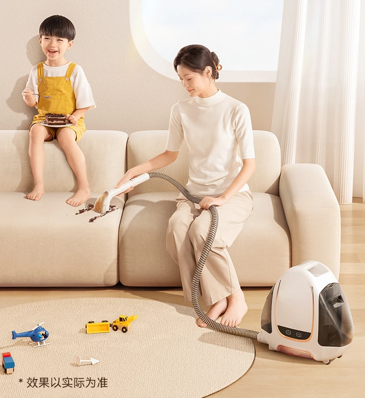 Fabric sofa cleaning machine spray and suction integrated no-dismantling carpet mattress curtain cleaning machine artifact