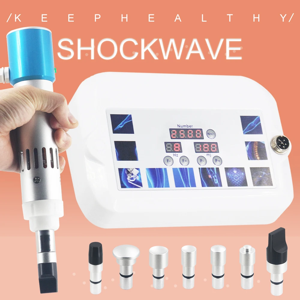 

300MJ Physiotherapy Shockwave Therapy Machine For ED Treatment Relieve Tendon Injury Pain Massager Portable Shock Wave Massage