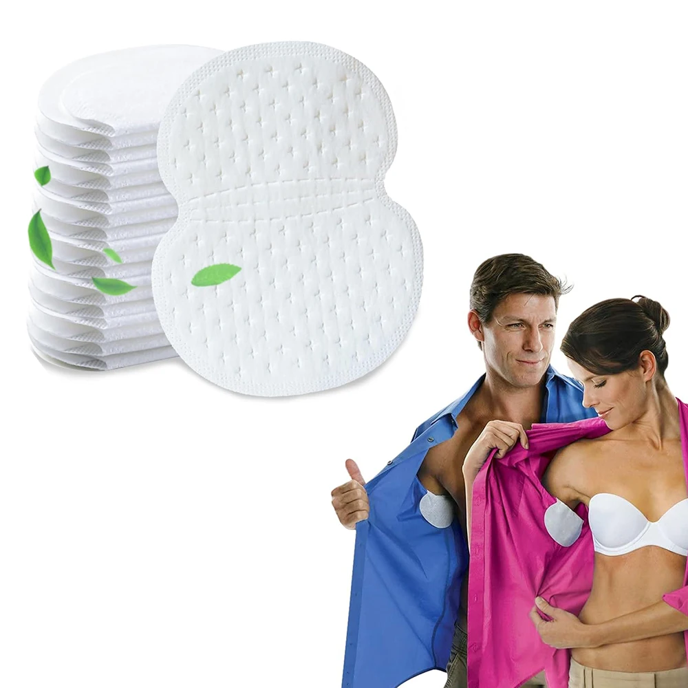 

10/20/50/100Pcs Disposable Underarm Armpit Sweat Pads Sweat-absorbing Patch Deodorants Non-woven Pads Breathable Ultra-thin