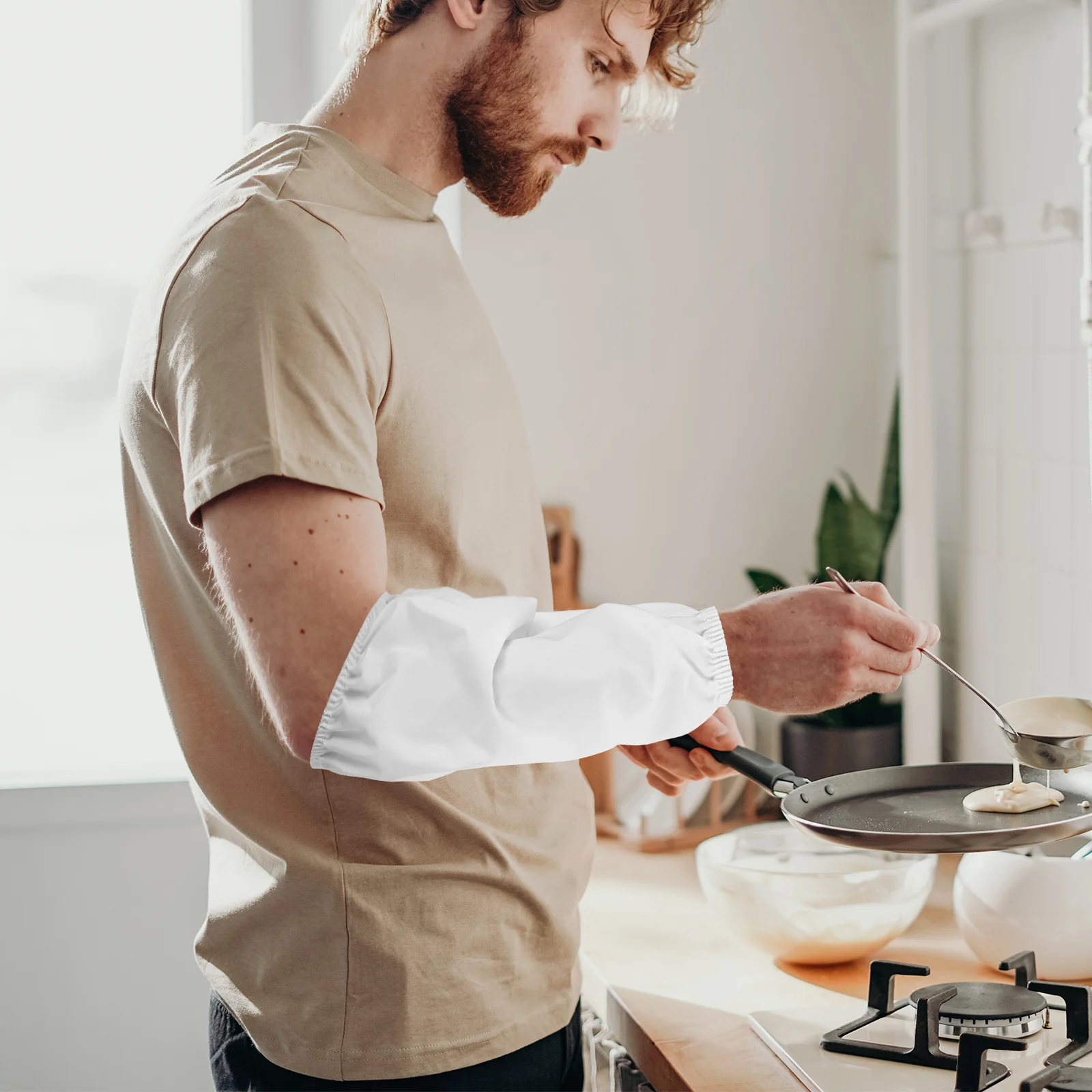 

Universal Long Arm Sleeves Oilproof Waterproof For Cooking Cleaning Dish Washing Home Garden Reusable Oversleeves