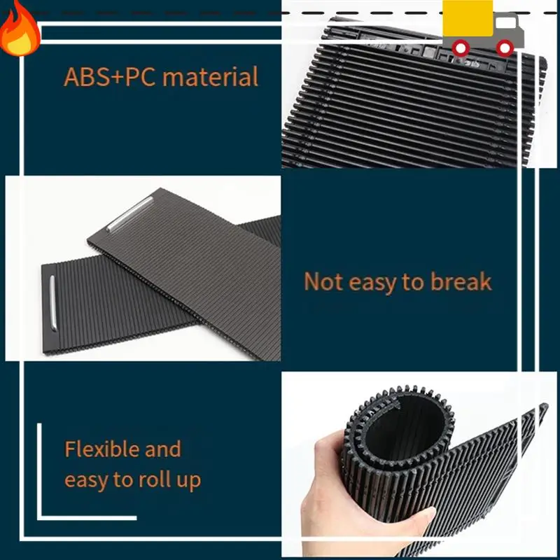 

3C8855977C Car Rear Row Armrest Box Water Cup Holder Slide Roller Blind Parts For VW CC Passat B6 B7 2010-2018 3C8 855 977 C B