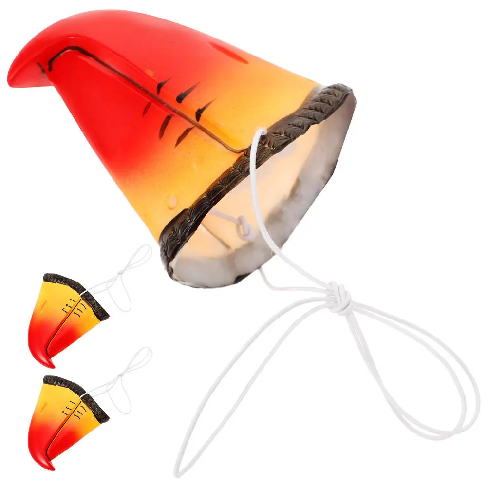 

Набор из 3 реалистичных накладных носов для попугаев, легкие аксессуары для косплея, костюм птицы, аксессуар для вечеринок