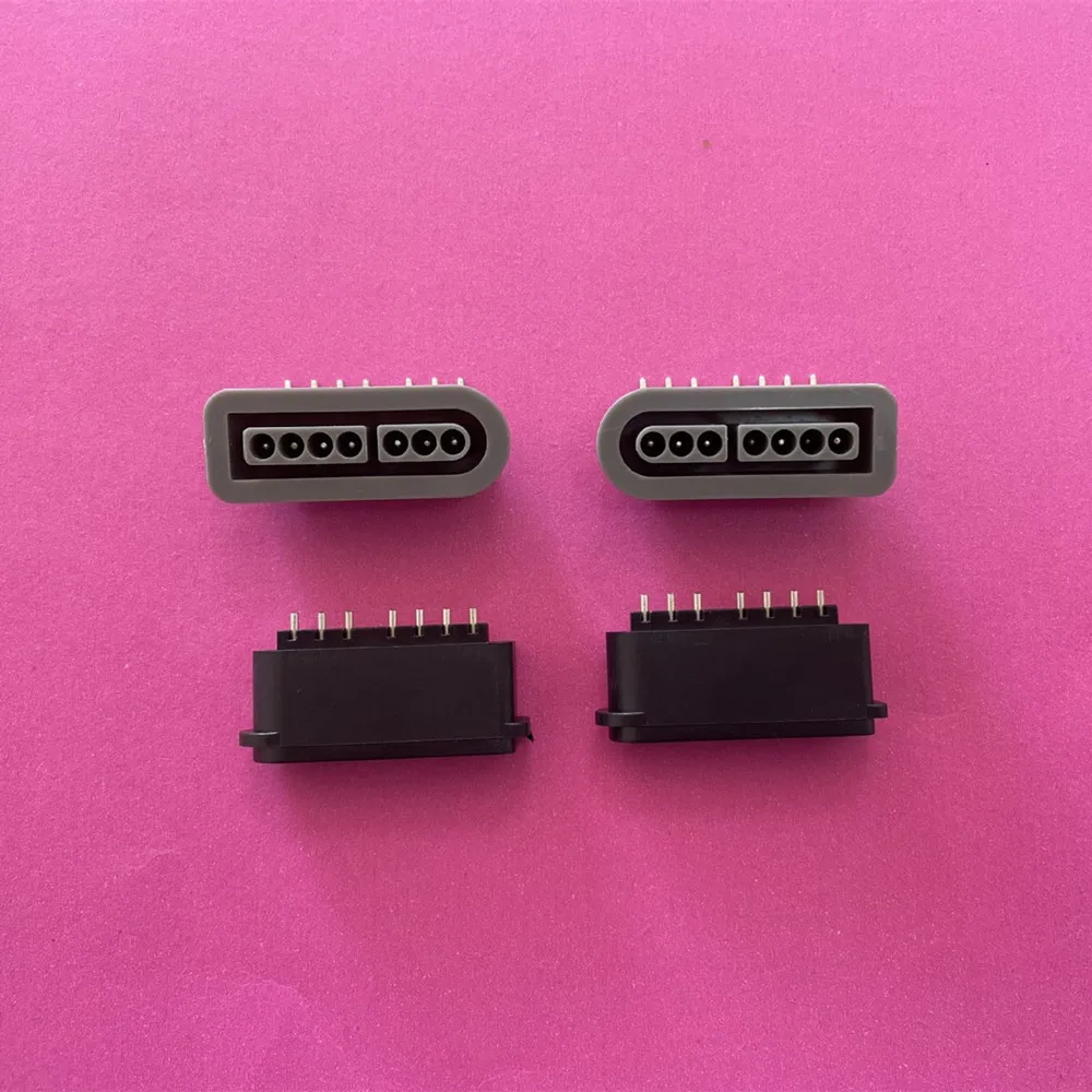 

1000pcs High Quality Female Head 7 Pin Connector Part Socket Slot for SNES Game Console Controller