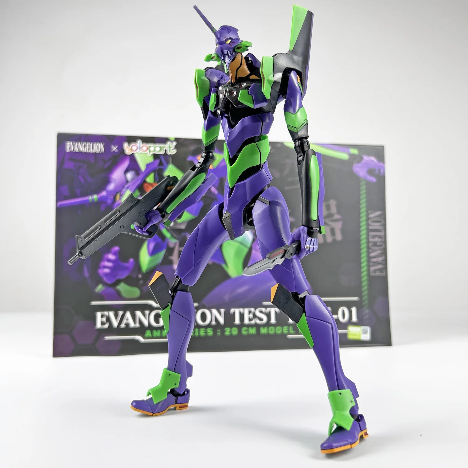 Yolopark EVA-00 Neon Genesis EVANGELION AMK Series Production Model Toys For Children Adult Toy Figures