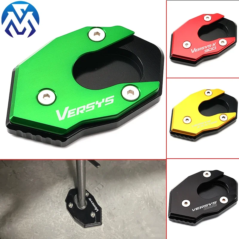 

For VERSYS X300 1000 SE 1000SE VERSYS1000SE VERSYS X300 Accessories Motorcycle Kickstand Foot Side Stand Enlarger Pad