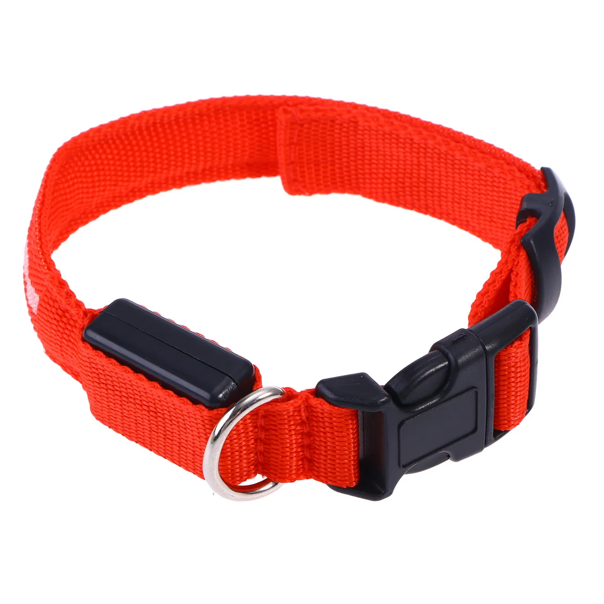 

LED Dog Collar Operated Adjustable Flashing Light Up Dog Necklace for Night Walking Safety Xs Green High Visibility Pet