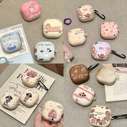 Hot Cute Cartoon Anime Role Earphone Protective Cover for Samsung Galaxy Buds Pro/2Pro Headphone Case for Galaxy Buds Live/FE