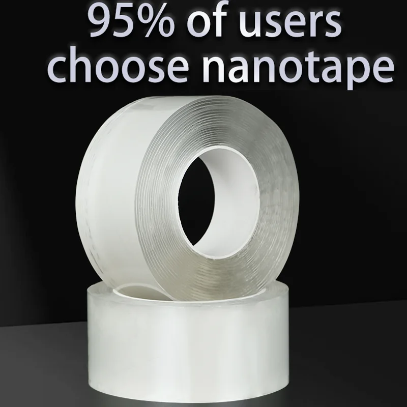 Perfect for Kitchen and Bathroom Double Sided Waterproof Adhesive Tape Versatile Reusable Double Sided Waterproof Adhesive Tape