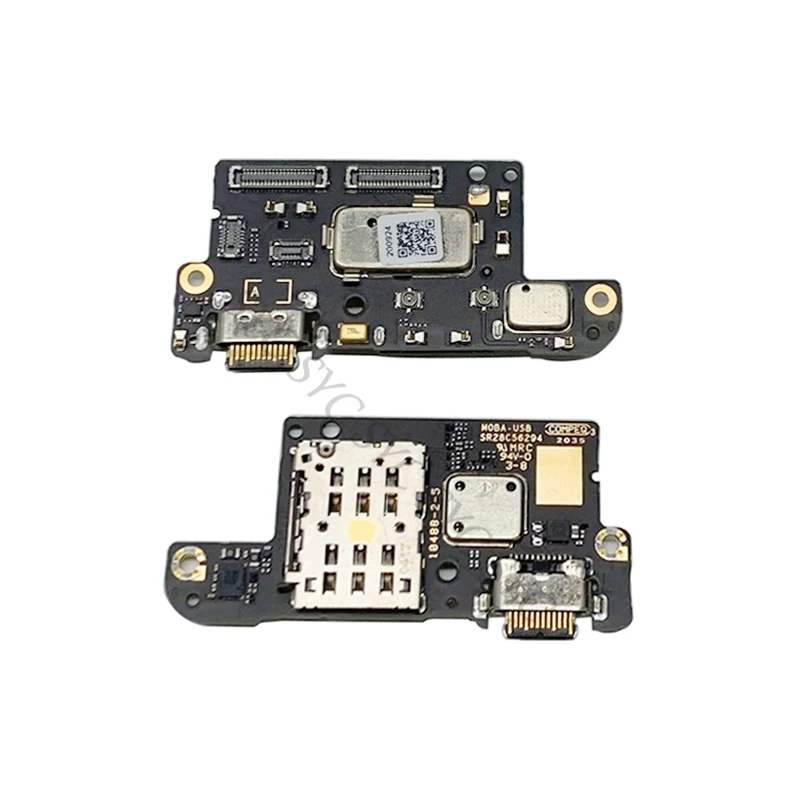 USB Charging Port Connector Board Flex Cable For Lenovo Legion Pro L79031 Sim Card Reader Replacement Parts