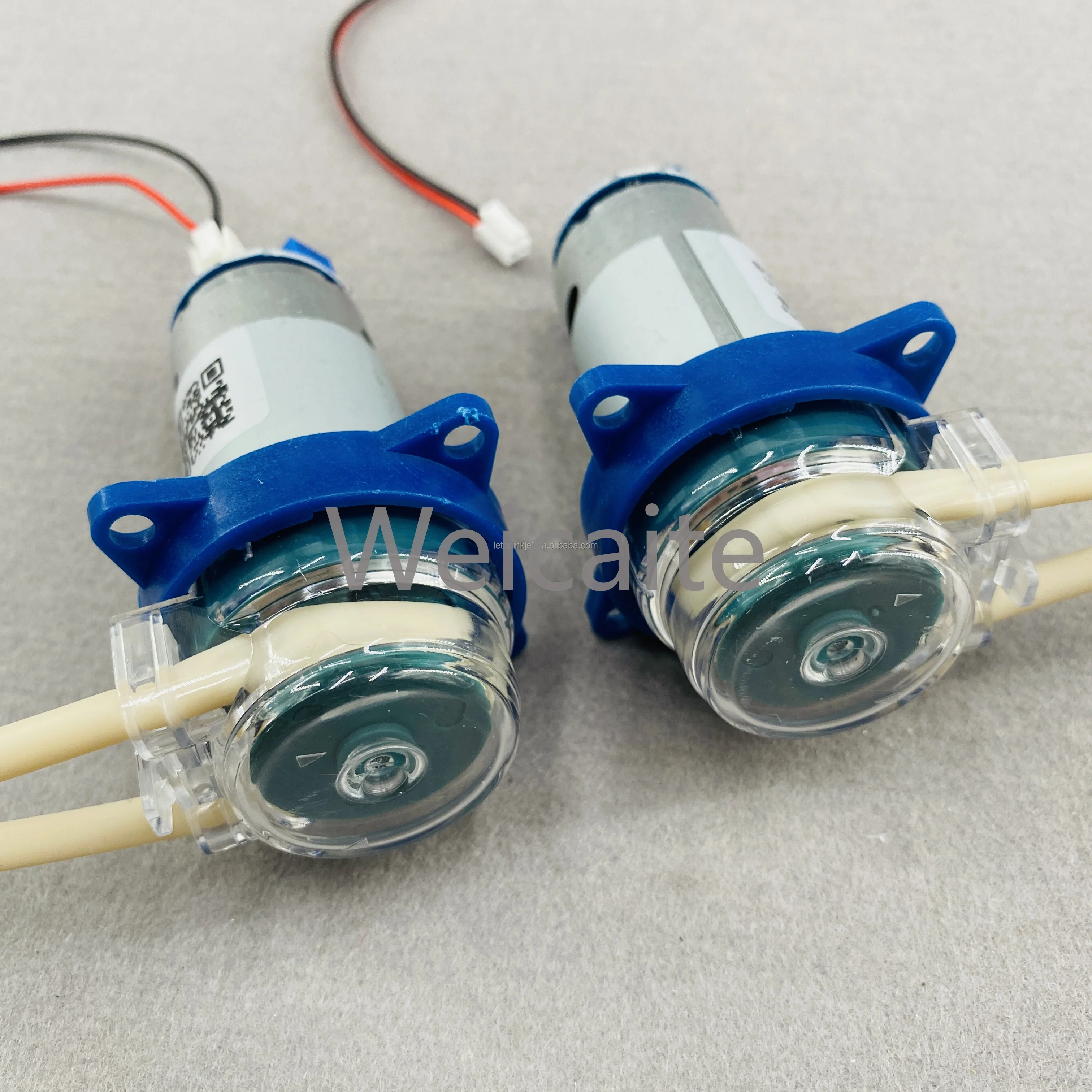 24V 7w DC DTF Sistema de circulación de tinta blanca Impresora DTF Bomba peristáltica con tablero de control de velocidad