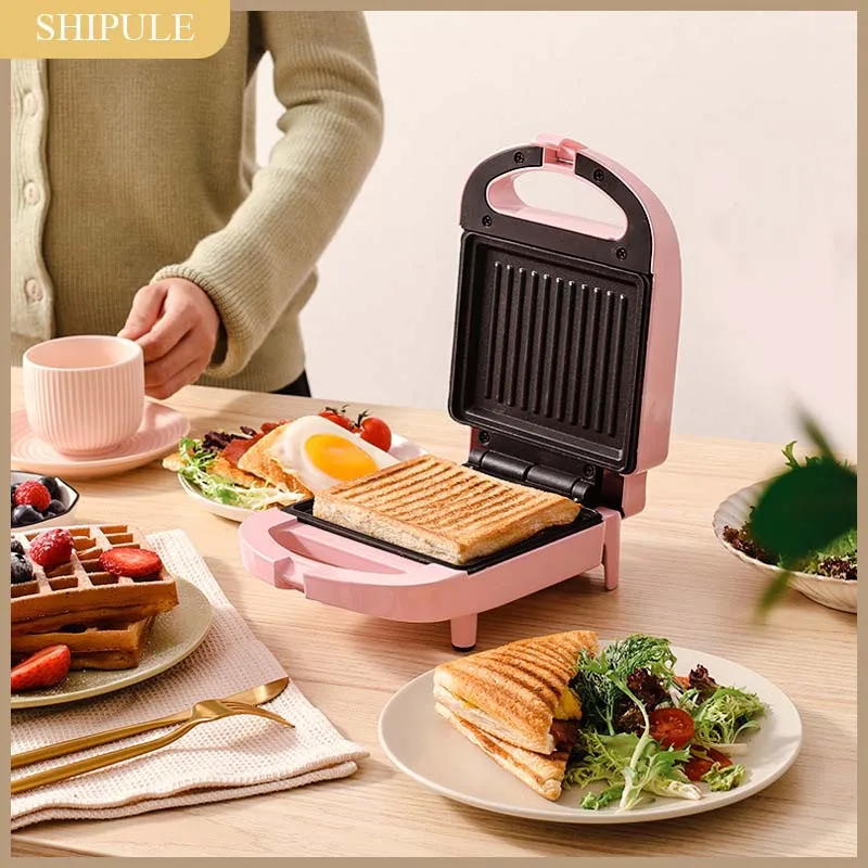 Free Shipping Waffle Maker Electric Sandwich Gofrera Toaster Grill Bakeware Bread Maker Multifunctional Cooking Appliances