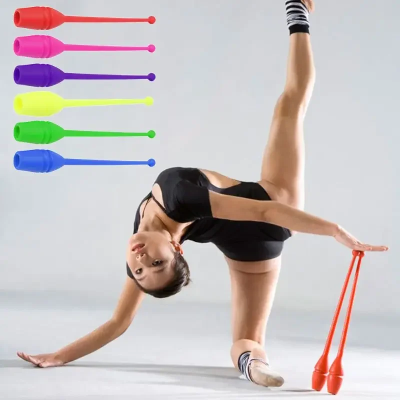 1PC Wielokolorowy drążek do gimnastyki rytmicznej Trening fitness Konkurs Bar Sprzęt do gimnastyki
