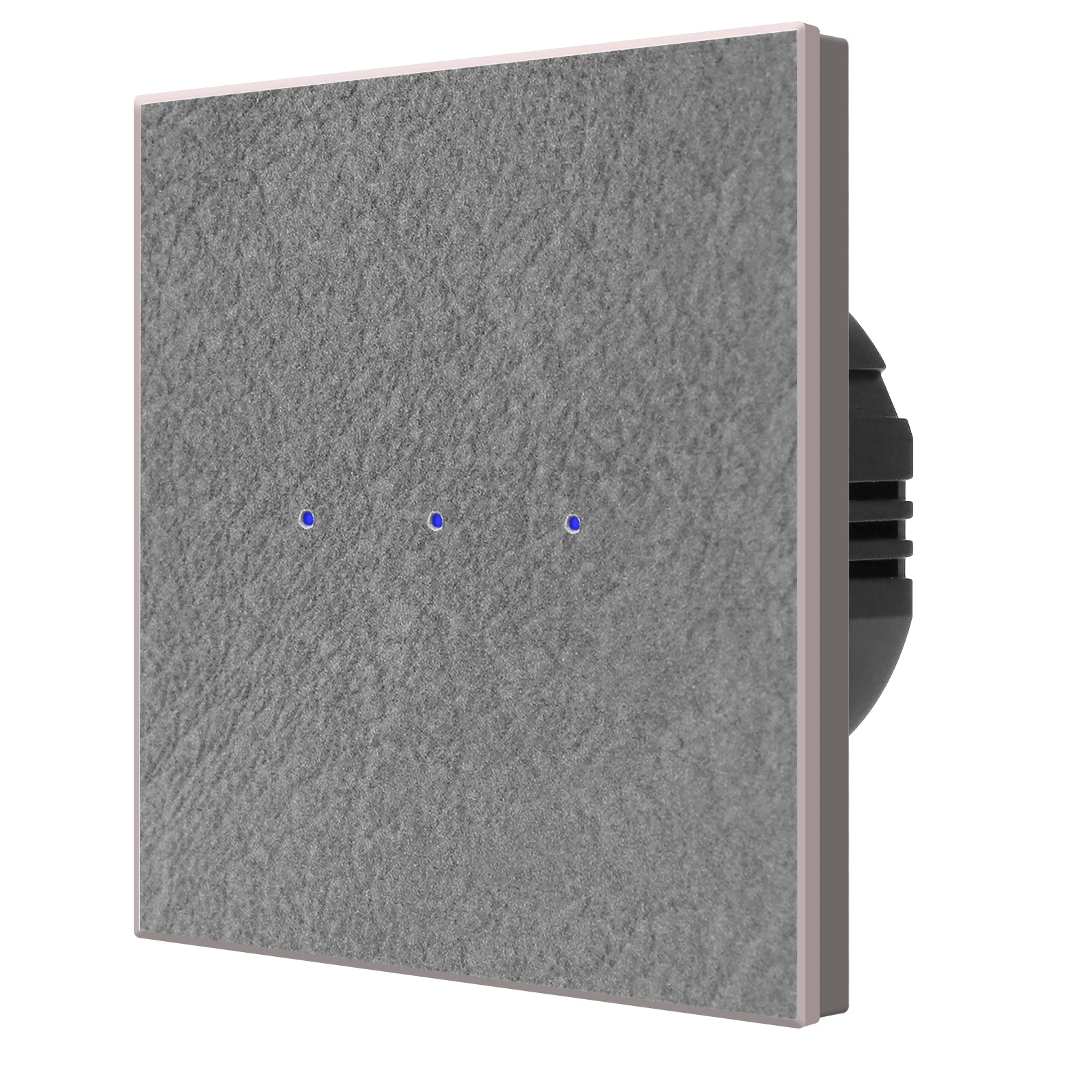 Bingoelec 1/2/3/4 Gang 1Way Light Switch EU Standard Wall Marble Style Stone Touch Switches for Home 220V