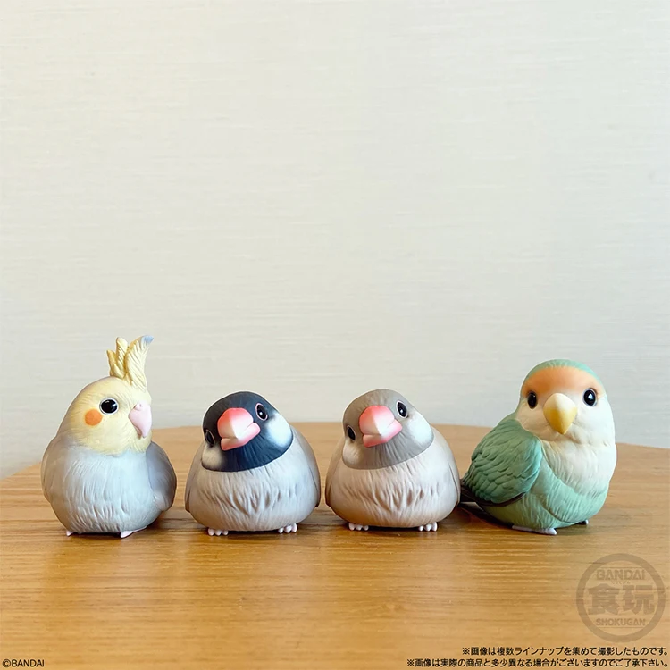 Bandai Genuine Handheld Bird R1Cute Friend Trendy Ornaments Sparrow Lilac Bird Blackbird Parrot Stock Limited Order Consultation