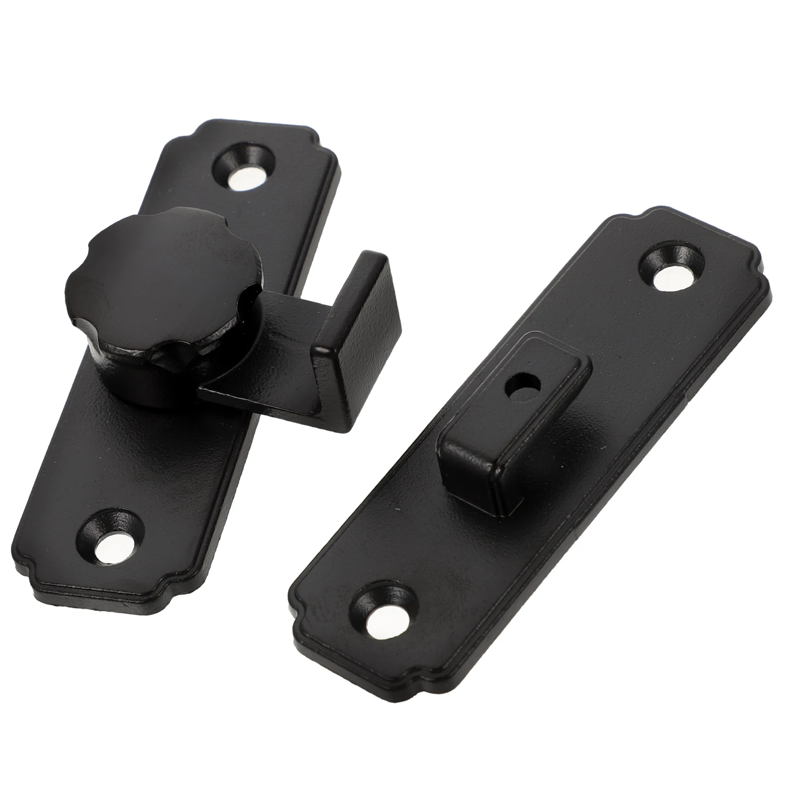 

Stainless Steel 90 Degree Barn Lock Right Angle Latch Gate Cabinet Security Heavy Duty Corrosion Resistant Sliding Door Latch