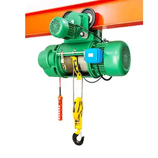 Hot Selling Dual Speed China Made High Quality Factory Price Electric Wire Rope Hoist With Remote Control