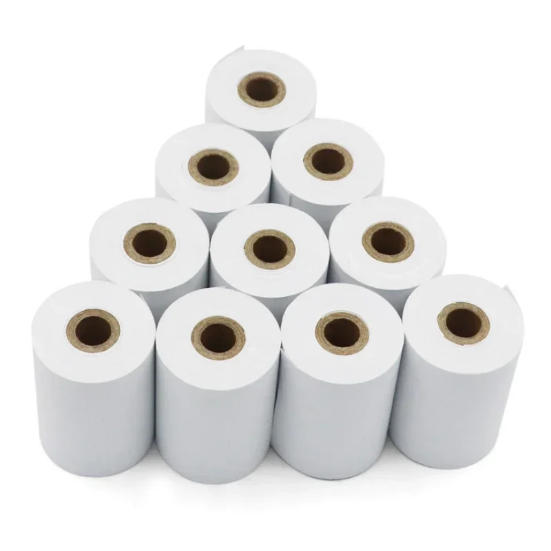 20 Rolls 44*30 57*40 Ordinary printing Paper Invoice Roll Cashier POS Printer Mobile Bluetooth For Bank Restaurant Market Taxi