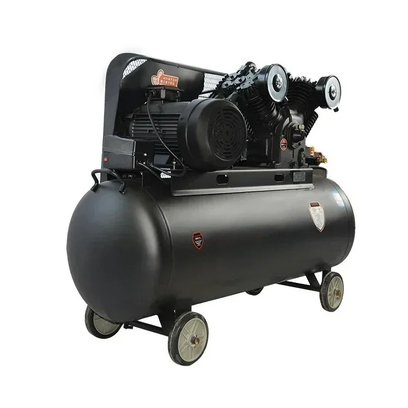 Factory Sell High Quality Competitive Price Portable Piston Style 7.5KW Industrial Workshop Belt Driven Air Compressor