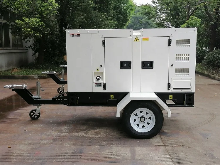 Hot Sale 10KW Sound Proof Generator with Yangdong Engine 10KW Trailer Type Generator