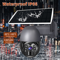 3MP 1296P 120Degree  Tuya APP 4G/WIFI IP Camera Solar Power Wireless PTZ Full Color Home Security Intercom CCTV Baby Monitor
