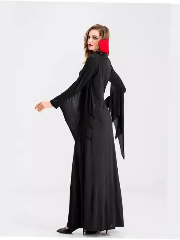 

Halloween Demon Bride Reaper Wizard Cosplay Costume Women's Ethnic Stage Wear Spring 2026 No Brand Registered Trademark