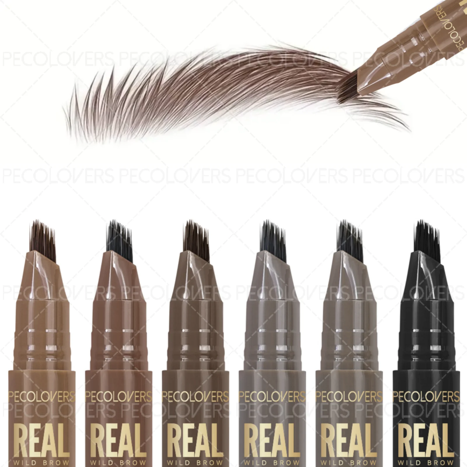 1PC Liquid Eyebrow Pencil - Multi-Function Hairline Filling, Ideal for Holiday Makeup (Christmas)