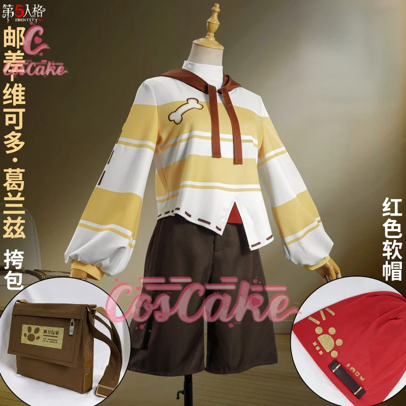 

Identity V Victor Grantz Postman Fashion Game Suit Handsome Uniform Cosplay Costume Halloween Party Outfit Men S-XXL