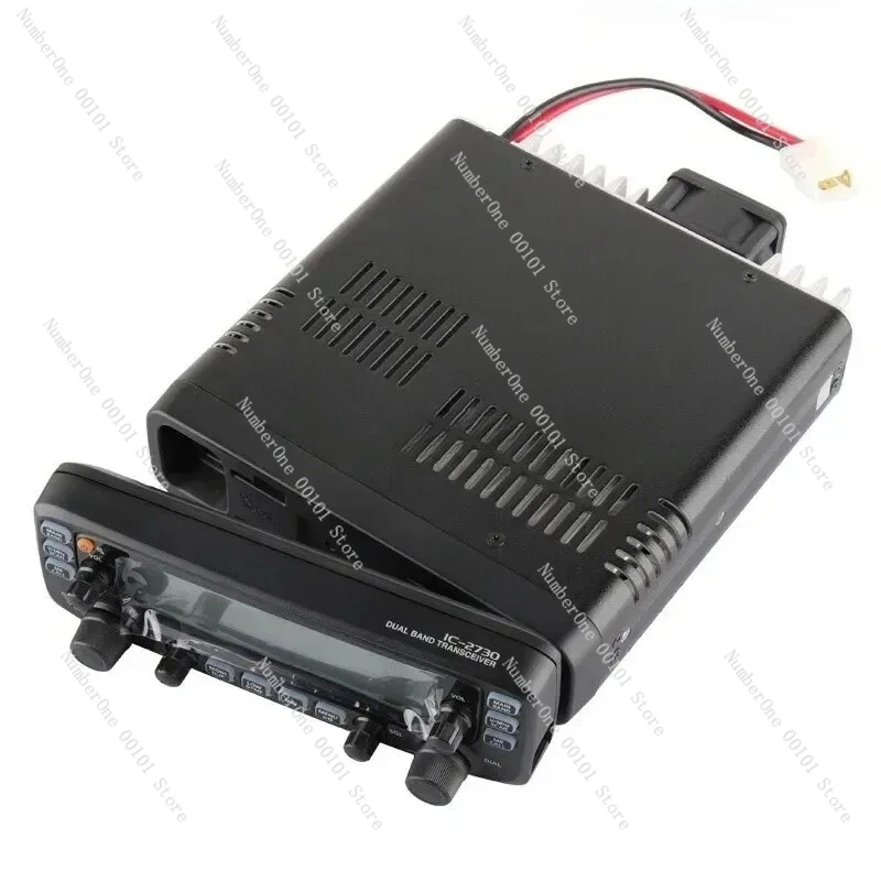 IC-2730E Mobile Radio Dual Ba-nd VHF 137-174MHz UHF 400-470MHz 50W FM Transceiver Walkie Talkie Car Radio Repeater Scrambler