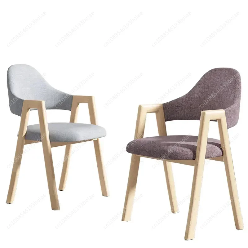 Dining chair, modern and minimalist backrest, learning, office  coffee restaurant, A-shaped , iron stool, hous