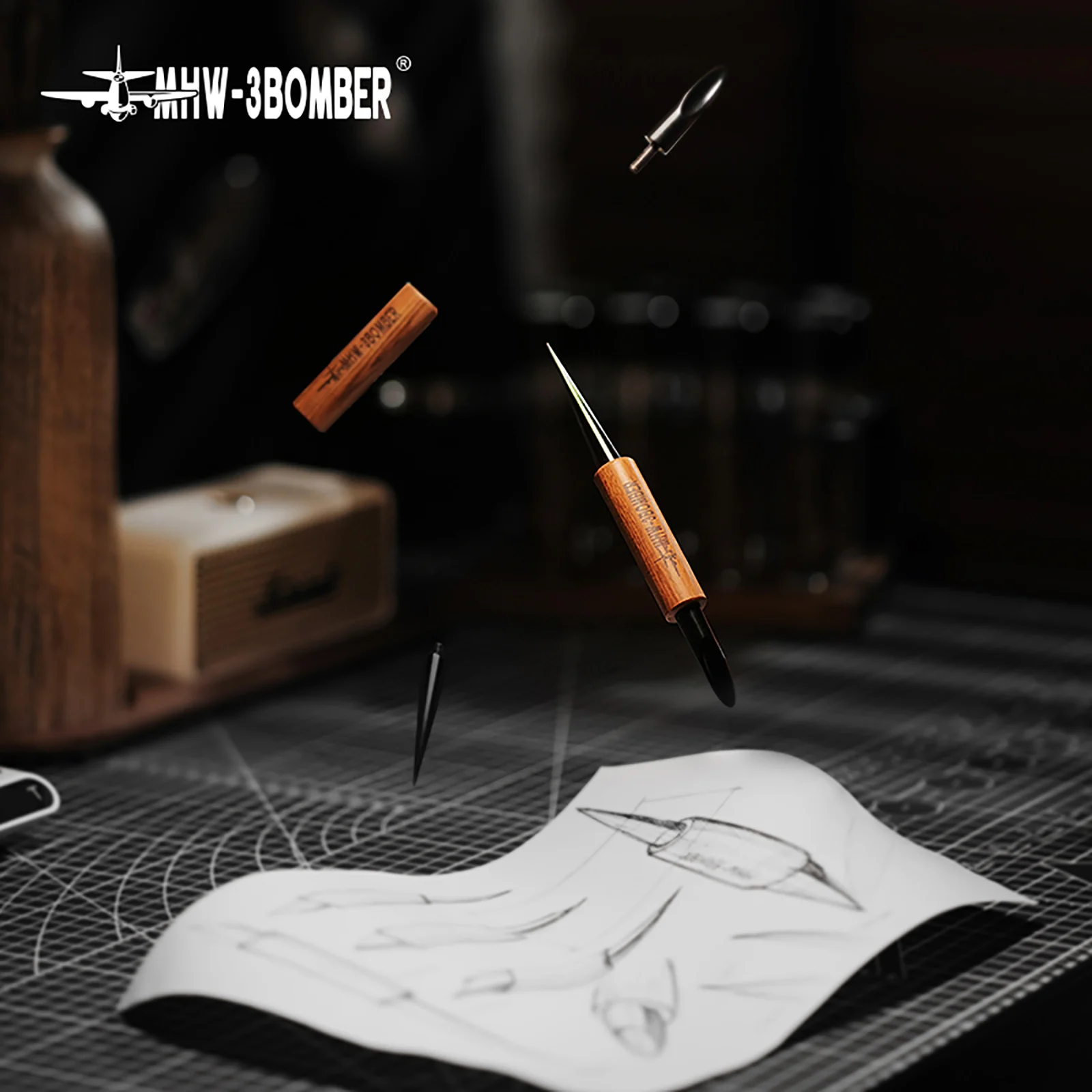 MHW-3BOMBER إسبرسو الفن ، لاتيه إبرة ، خمر القهوة الحساسة ، فن الديكور أدوات مجموعة ، المهنية المنزل باريستا اكسسوارات