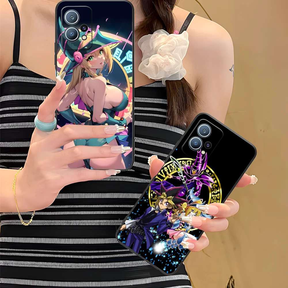 Yugioh Dark Magician Phone Case for Huawei P60 P50 P40 P30 P20 P10 P9 P8 Pro Lite Plus Black Cover Smartphone Cellphones
