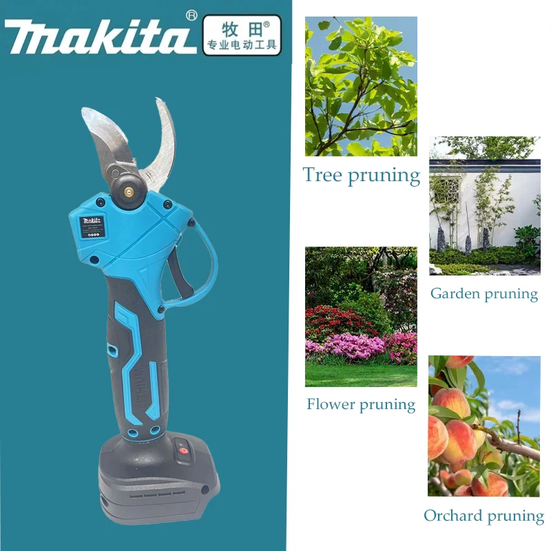 

Original Makita 18V Cordless Electric Scissors Pruning Shears Tree Branch Pruner Garden Tool For Makita 18V Battery