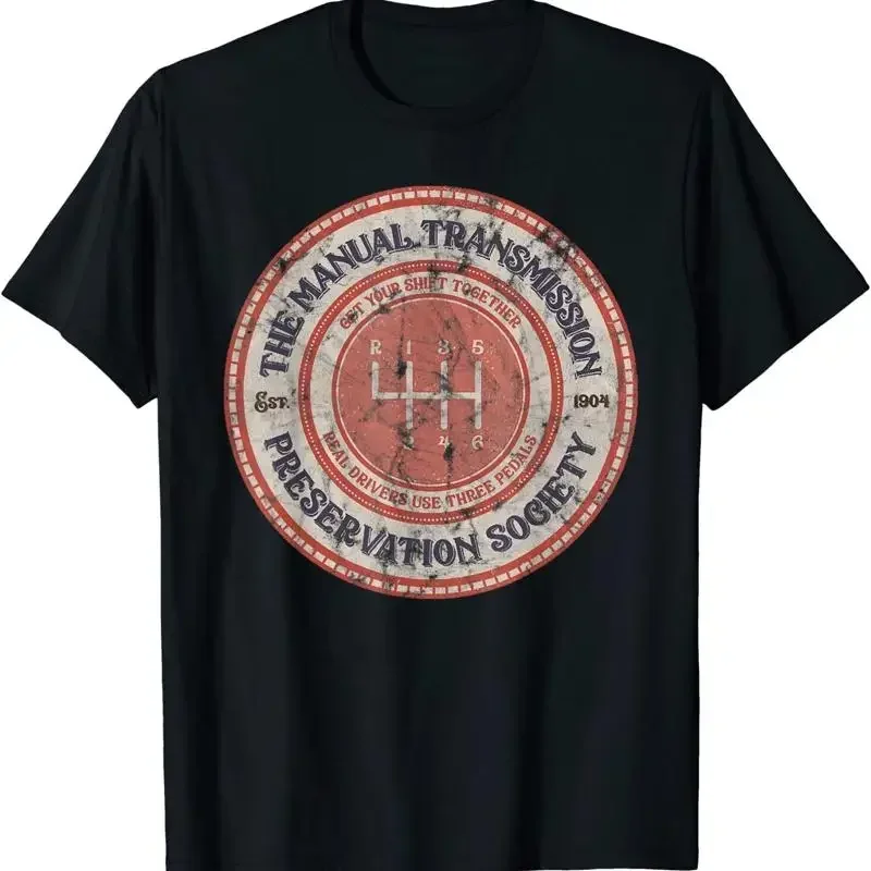 The Manual Transmission Preservation Society Est 1904 T Shirt S 5Xl