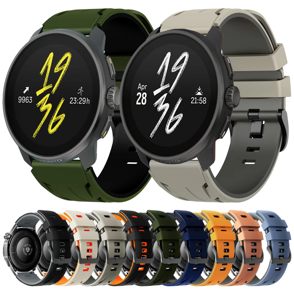 22Mm Silicone Strap…