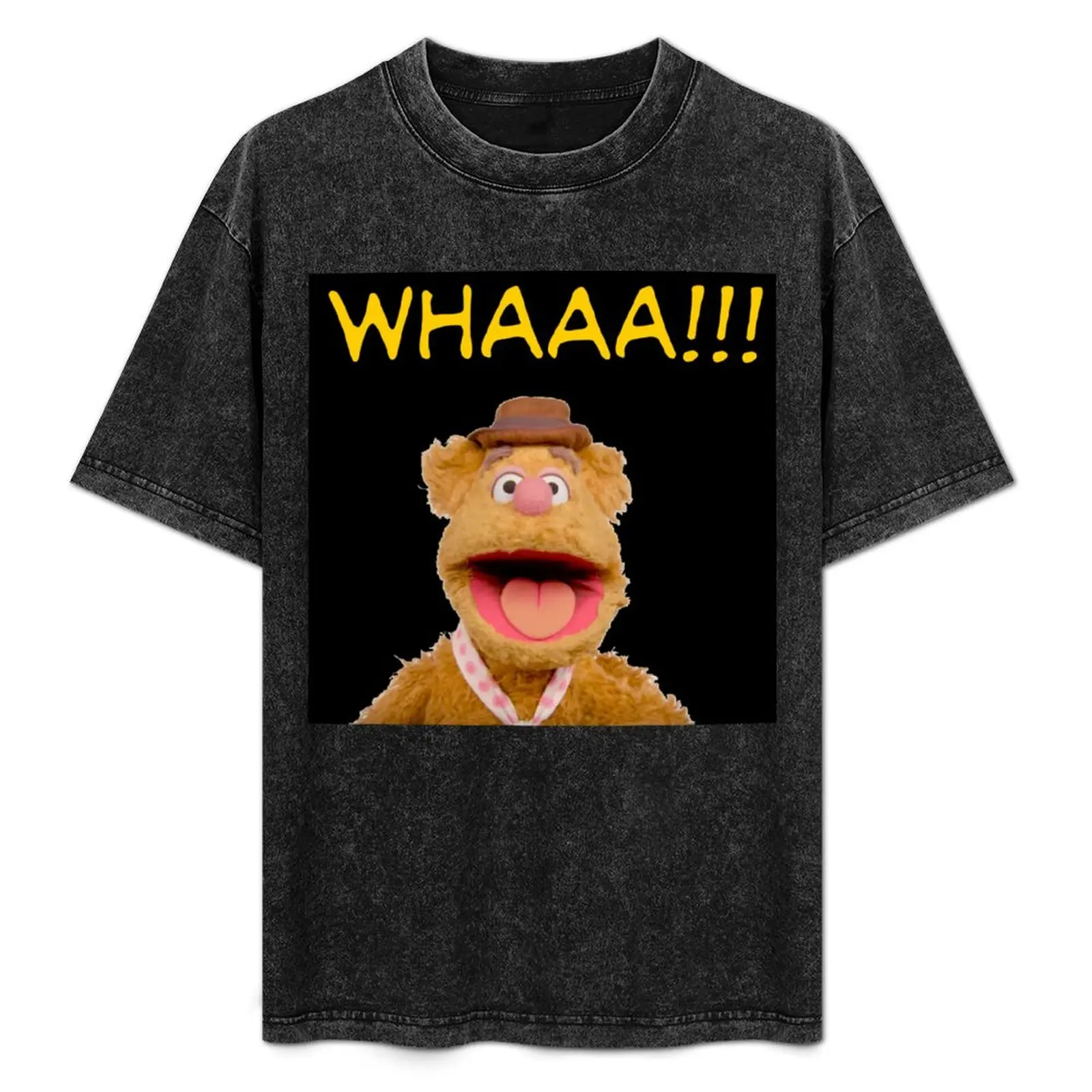 Fozzie Bear T-Shirt hippie clothes plus sizes mens graphic t-shirts pack