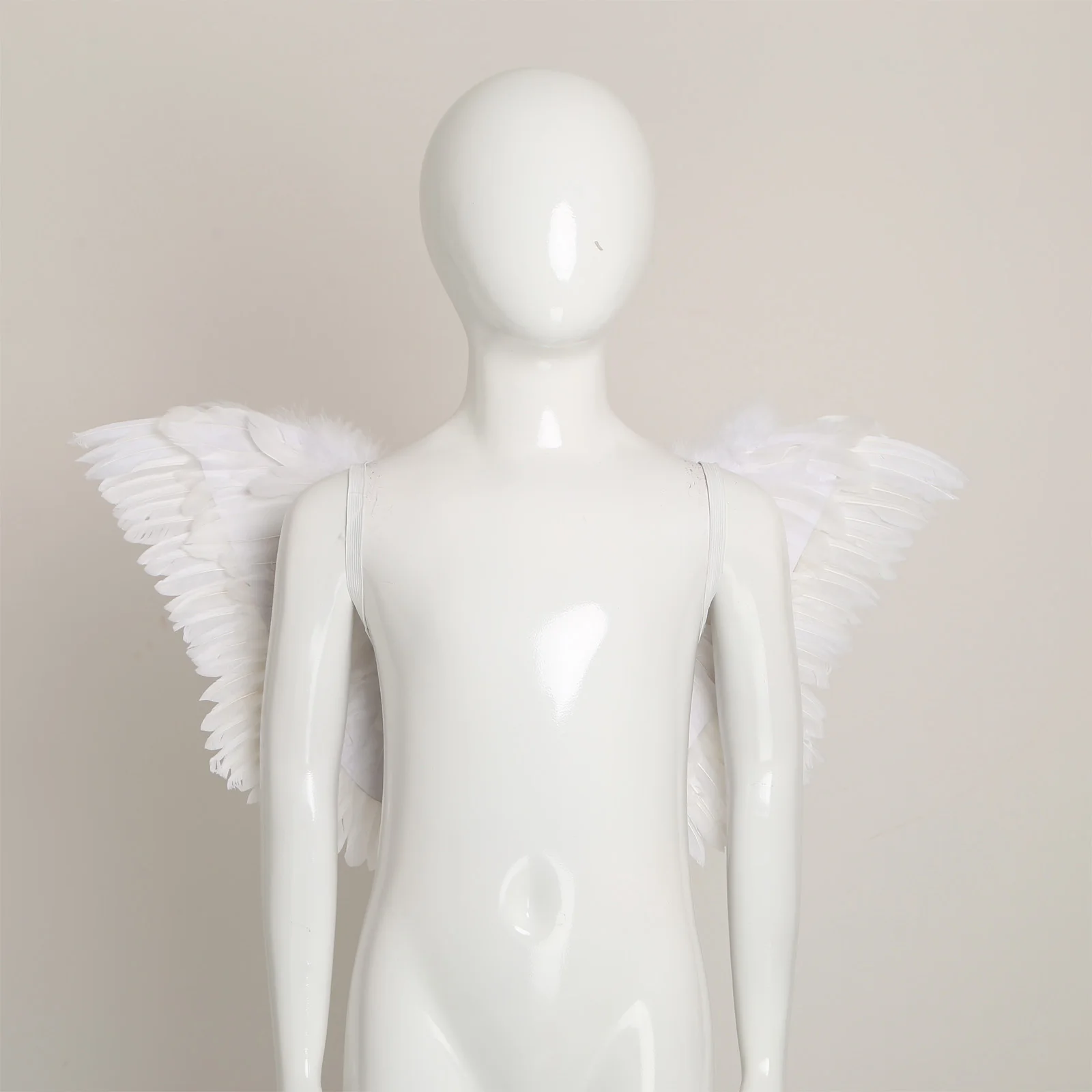 Engelenveer drijvende vleugels Halloween-kostuum met elastische bandjes Stok haarhoepel Halloween-kostuums Cosplay Props Accessoires