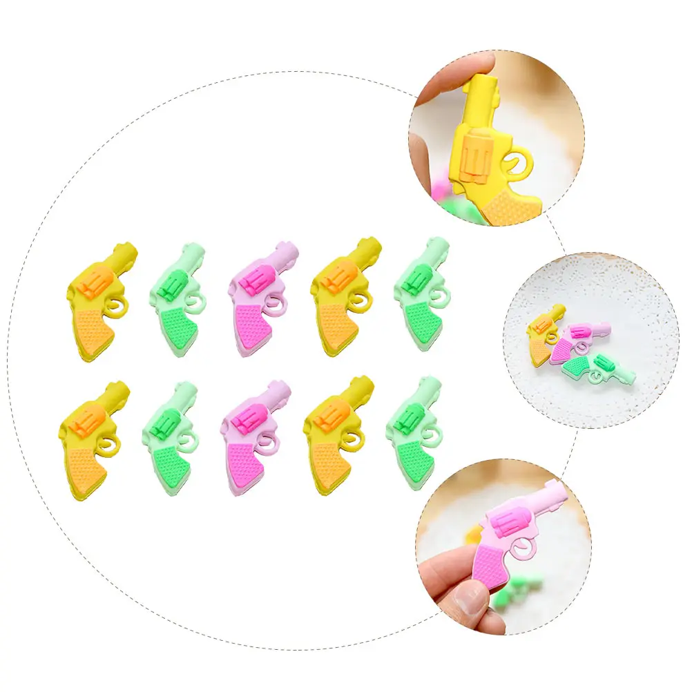 

20 Pcs Colored Eraser Erasing Tool Toddler Gifts Cute Prizes for Kids Classroom Tpr Erasers Bulk Student