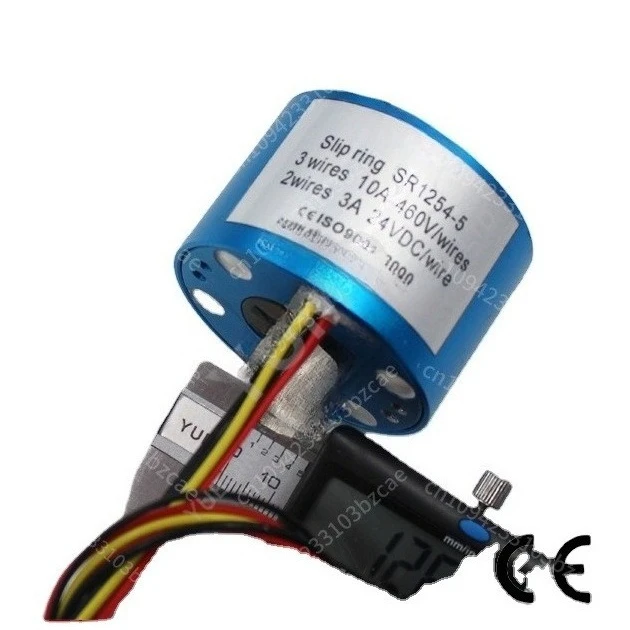 

Through bore slip ring SR1254(Through-Bore 1/2"(12.7mm)) 5wires slip ring