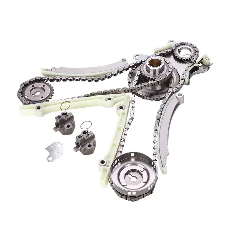 4.7L V8 SOHC Engine Timing Chain Kit With Cooling Water Pump Full Overhaul Set Contains Sprocket, Tensioner & Guide Parts