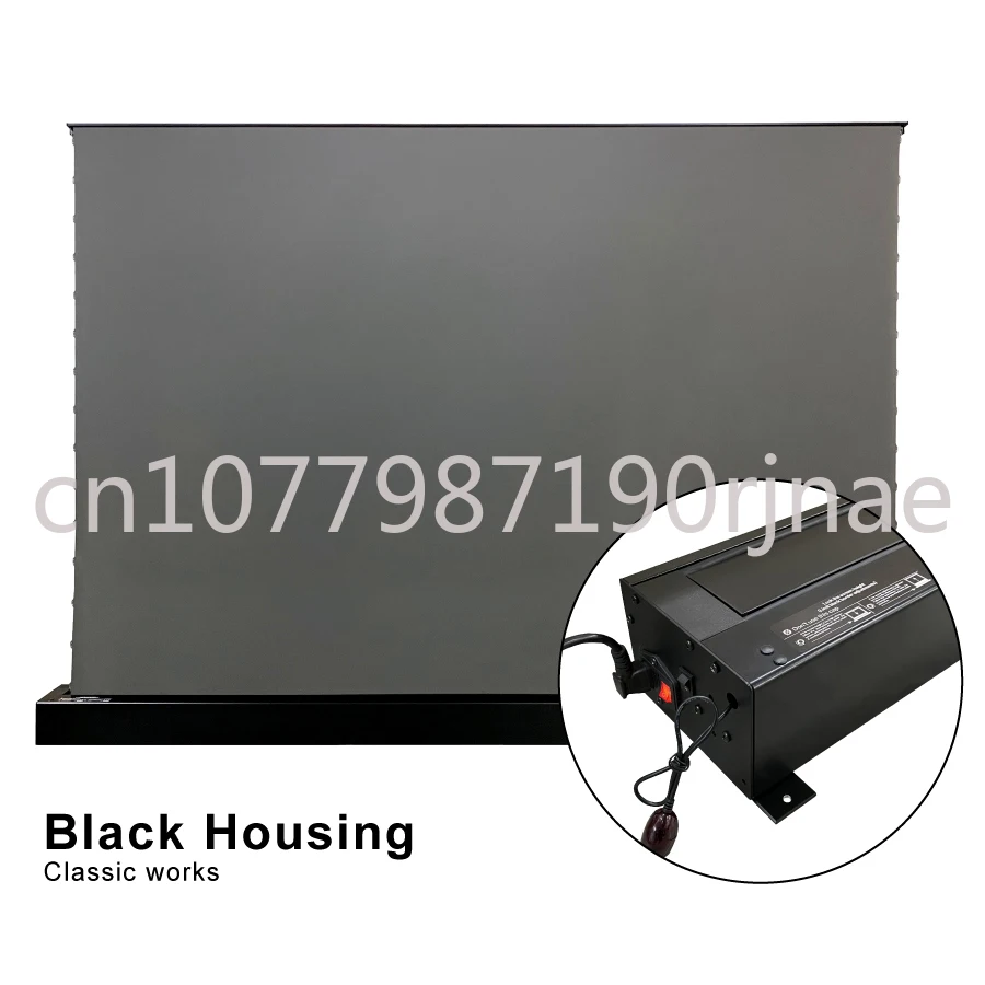 

Vividstorm 100 дюймов S Электрический Напольный экран ALR obsidian 08 проектор пленка экран Проекционный экран 4k складной экран