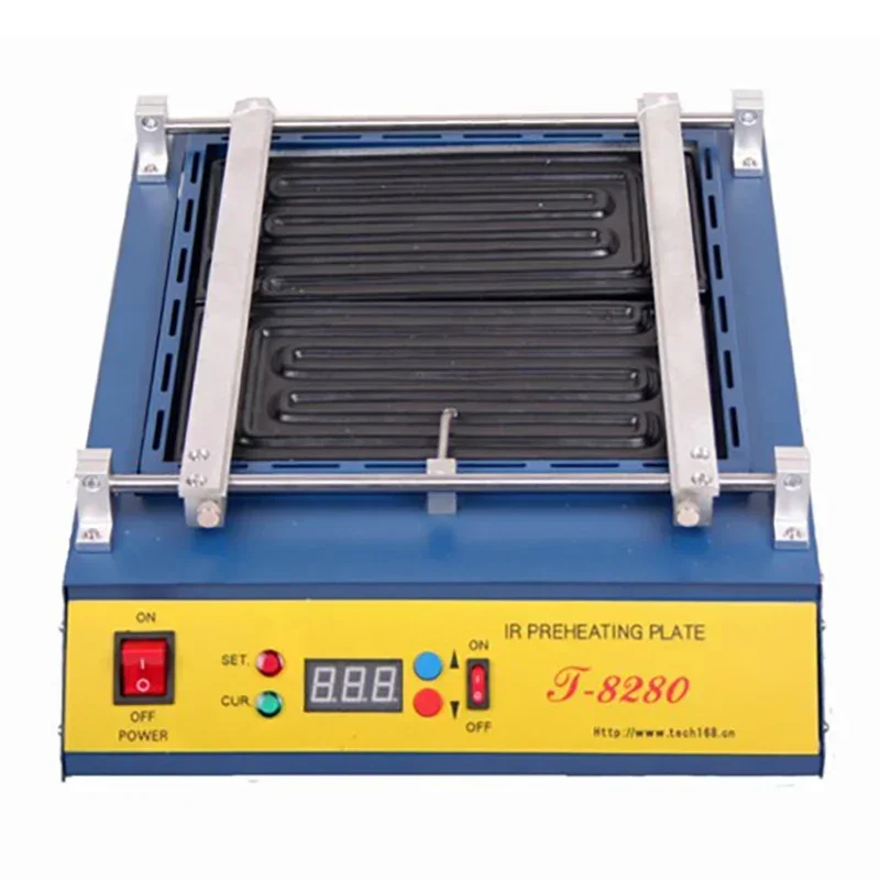 

220V or 110V Puhui T8280 PCB Preheater IR Preheating Plate T-8280 IR-Preheating Oven 0-450degree Celsius Solder Repair