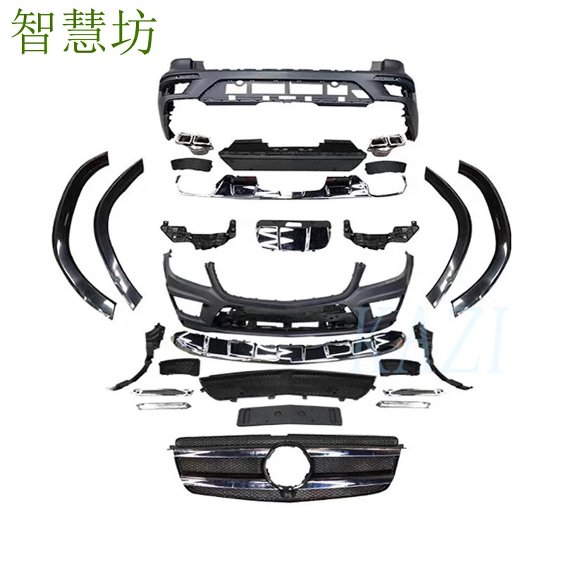 

Suitable For 2013-2016 Mercedes-Benz GL350/400/450 GL63AM-G Front , Rear Bumper, Wheel Arches, Full Body Kit