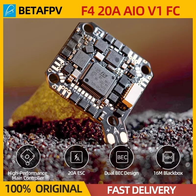 Betaflight Fc - BETAFPV F4 2-3S 20A AIO FC